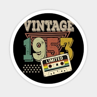 Vintage 1953 Decoration 71st Birthday Magnet